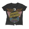 Lynyrd Skynyrd Eagle Badge Split Back Women's T-Shirt-Cyberteez