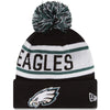 Philadelphia Eagles NFL New Era Biggest Fan Redux Pom Beanie Knit Hat-Cyberteez