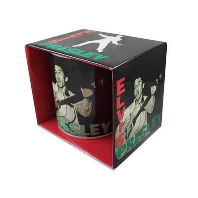Elvis Presley First Album Cover Boxed Ceramic Coffee Cup Mug