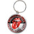 Rolling Stones Est 1962 Tongue Logo Metal Keychain Keyring