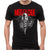 Motley Crue Dr Feelgood Logo Black T-Shirt
