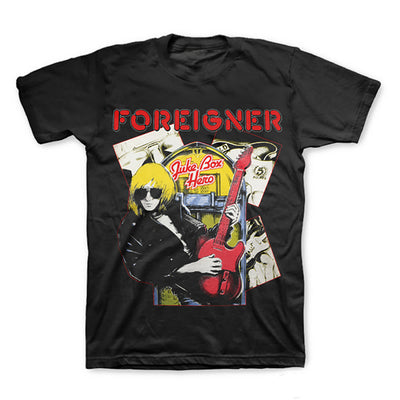 Foreigner Juke Box Hero T-Shirt