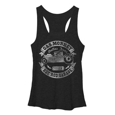 Gas Monkey Garage Customs Women's Fast N Loud Racer Back Tank Top