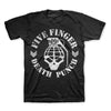 Five Finger Death Punch Grenade Skull T-Shirt-Cyberteez