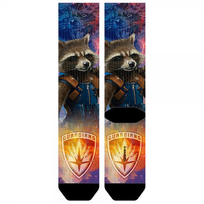 Guardians Of The Galaxy Rocket Raccoon Men's Sublimated Socks