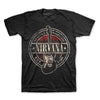 Nirvana Est 1988 Guitar Stamp T-Shirt-Cyberteez