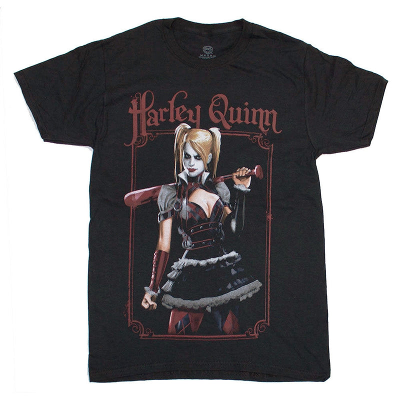 Harley Quinn Baseball Bat Batman DC Comics T-Shirt-Cyberteez