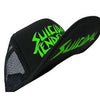 Suicidal Tendencies OG Logo Black Body GREEN Print Flip Up Hat Cap-Cyberteez