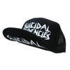 Suicidal Tendencies OG Logo Black Body WHITE Print Flip Up Hat Cap-Cyberteez