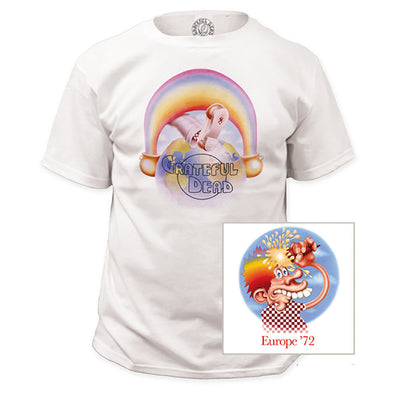 Grateful Dead Ice Cream Cone Kid Europe Tour 72 T-Shirt