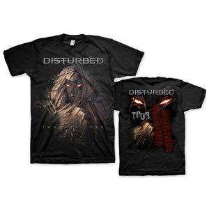 Disturbed Immortalized Tour 2016 T-Shirt w/ Dates-Cyberteez