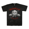 Motorhead Iron Fist War Pig Skull England Logo Tie Dye T-Shirt-Cyberteez