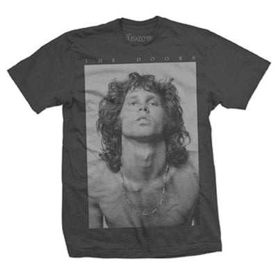 Doors Jim Morrison B/W Photo American Poet T-Shirt