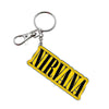 Nirvana Logo Metal Keychain-Cyberteez
