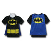 Batman Toddler Kids Child Costume Cape T-Shirt New Authentic DC Comics 2T-5T-Cyberteez