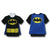 Batman Toddler Kids Child Costume Cape T-Shirt New Authentic DC Comics 2T-5T