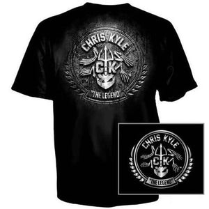 Chris Kyle Frog Foundation Stone And Steel American Sniper T-Shirt-Cyberteez