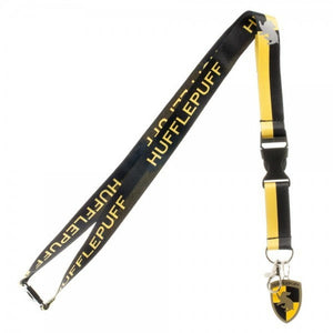 Harry Potter Hufflepuff Logo Lanyard w/ Charm-Cyberteez