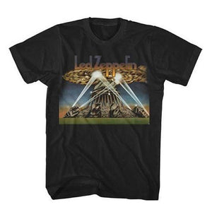 Led Zeppelin Space Ship T-Shirt-Cyberteez