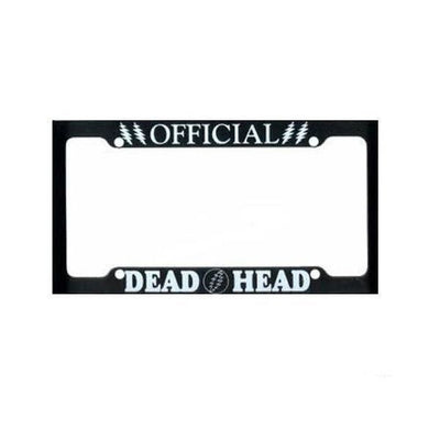Grateful Dead Official Dead Head License Plate Frame