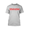 Eminem Logo Gray T-Shirt-Cyberteez