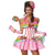 Lollipop Candy Costume Female Womens Girls Skirt Dress Cosplay
