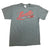 Walking Dead Lucille Baseball Bat GRAY T-Shirt