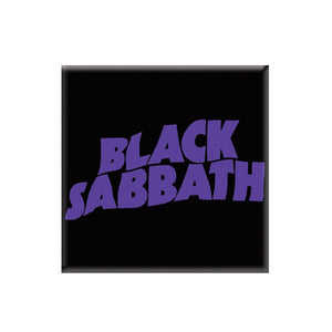 Black Sabbath Purple Logo Master Of Reality Fridge Magnet-Cyberteez