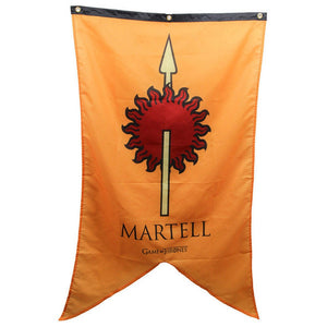 Game Of Thrones Martell House Cloth Tapestry Wall Poster Flag Banner 30" x 50"-Cyberteez