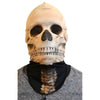 SKULL Skeleton Allover Adult Size Photorealistic Pullover Fabric Costume Mask-Cyberteez