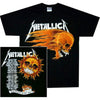 Metallica Flaming Sun Pushead Summer Tour '94 T-Shirt-Cyberteez
