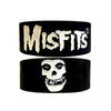 Misfits Fiend Skull Logo Silicone Rubber Wristband-Cyberteez