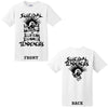 Suicidal Tendencies Mohawk Skull White T-Shirt-Cyberteez