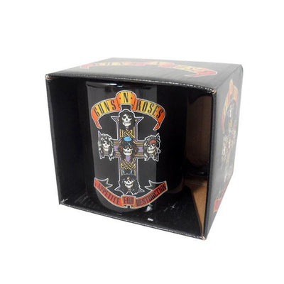 Guns N Roses Appetite For Destruction Boxed Ceramic Coffee Cup Mug