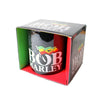 Bob Marley Flag Logo Boxed Ceramic Coffee Cup Mug-Cyberteez