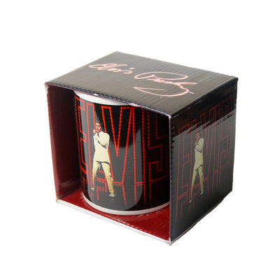 Elvis Presley 68 Comeback Special Boxed Ceramic Coffee Cup Mug