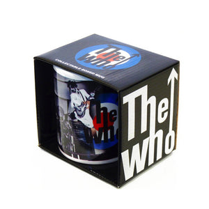 The Who On Stage Pete Leaping Boxed Ceramic Coffee Cup Mug-Cyberteez