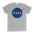 Nasa Vector Logo Heather Gray T-Shirt