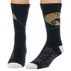 Nightmare Before Christmas Jack Skellington 2-Pack Adult Crew Socks-Cyberteez