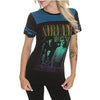 Nirvana Hollywood Palladium Nevermind 30th Anniversary Women's Jersey T-Shirt-Cyberteez
