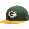 Green Bay Packers NFL BINDBACK New Era 9FIFTY Snapback Hat-Cyberteez