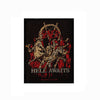 Slayer Hell Awaits Embroidered Woven Sew Iron On Patch-Cyberteez