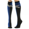 Harry Potter Ravenclaw Logo Blue/Black Knee High Socks-Cyberteez