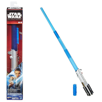 Star Wars Bladebuilders Rey Electronic Light Saber w/ Lights And Sounds
