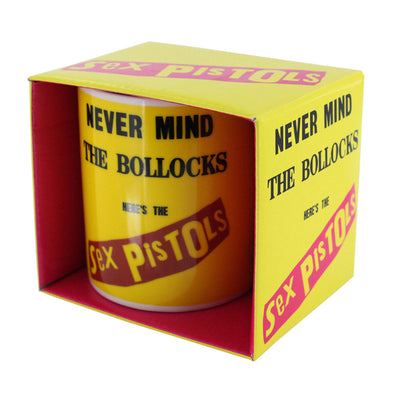 Sex Pistols Nevermind The Bollocks Boxed Ceramic Coffee Cup Mug