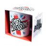 Sex Pistols Logo And Union Jack British Flag Boxed Ceramic Coffee Cup Mug-Cyberteez
