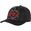 Slayer Black Eagle Logo One Size Stretchable Flexfit Hat Cap-Cyberteez
