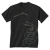 Metallica Black Album Snake T-Shirt-Cyberteez