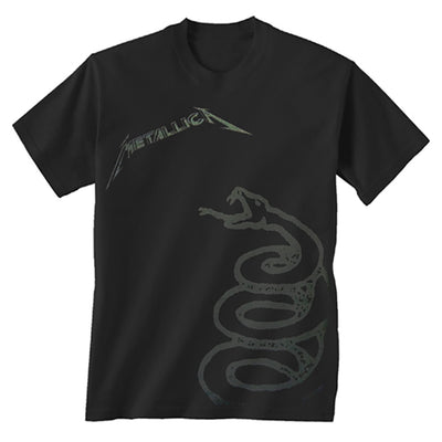 Metallica Black Album Snake T-Shirt