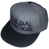 Suicidal Tendencies Logo Gray Embroidered Snapback Baseball Hat Cap-Cyberteez